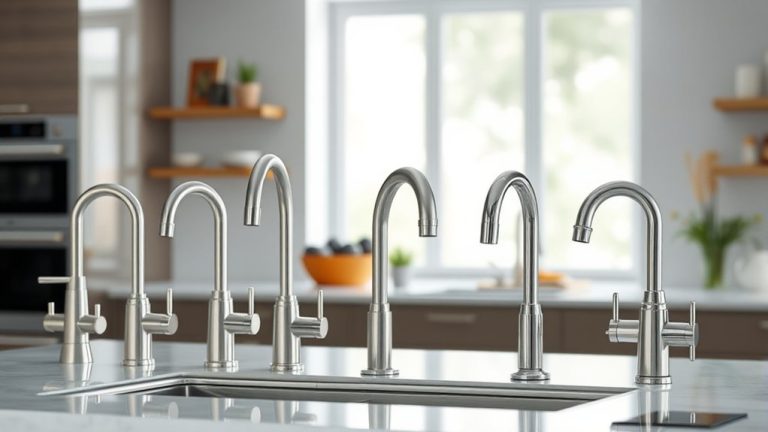 top stainless steel taps
