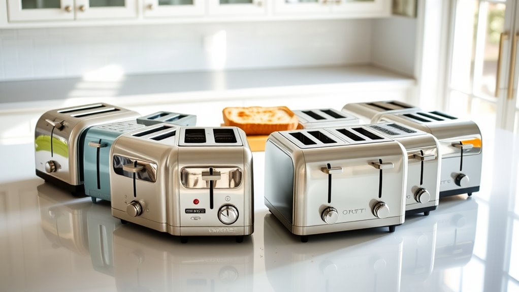 top stainless steel toasters