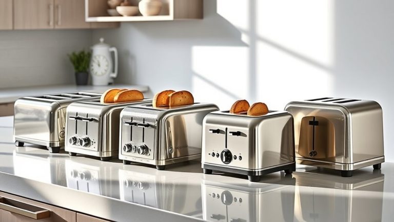 top stainless steel toasters