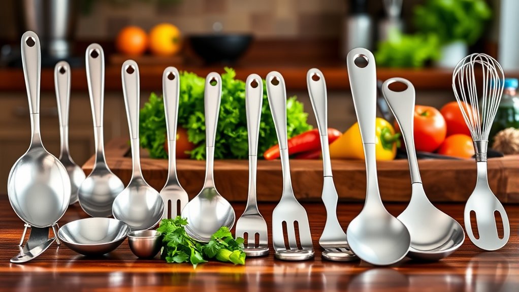 top stainless steel utensil sets