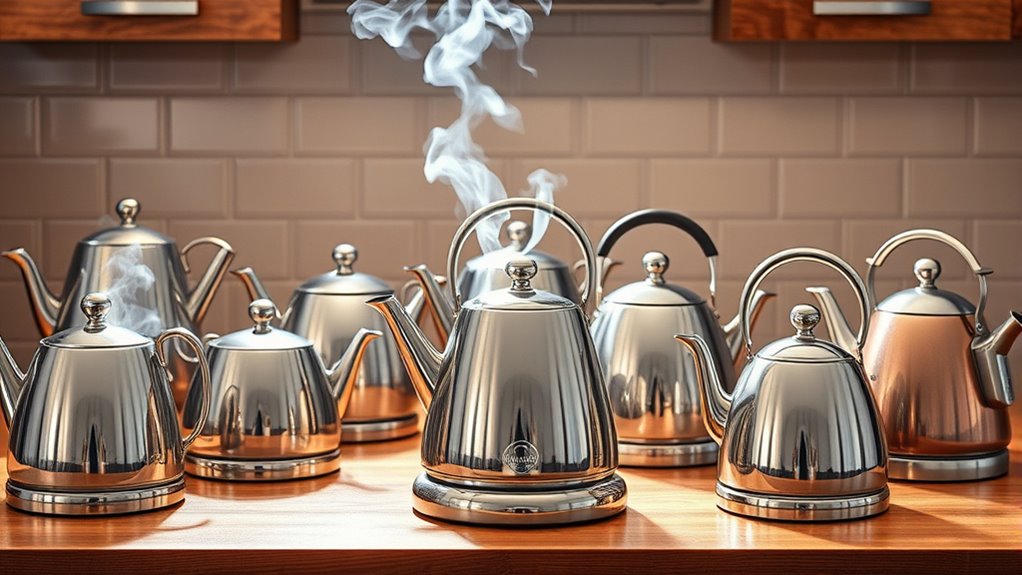 top stainless stovetop kettles