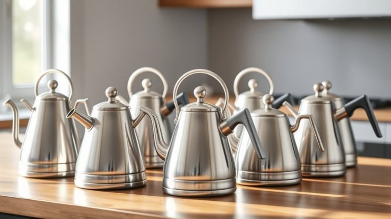 top stainless tea kettles