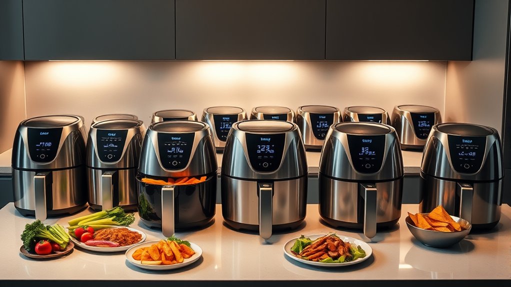 top steam air fryers