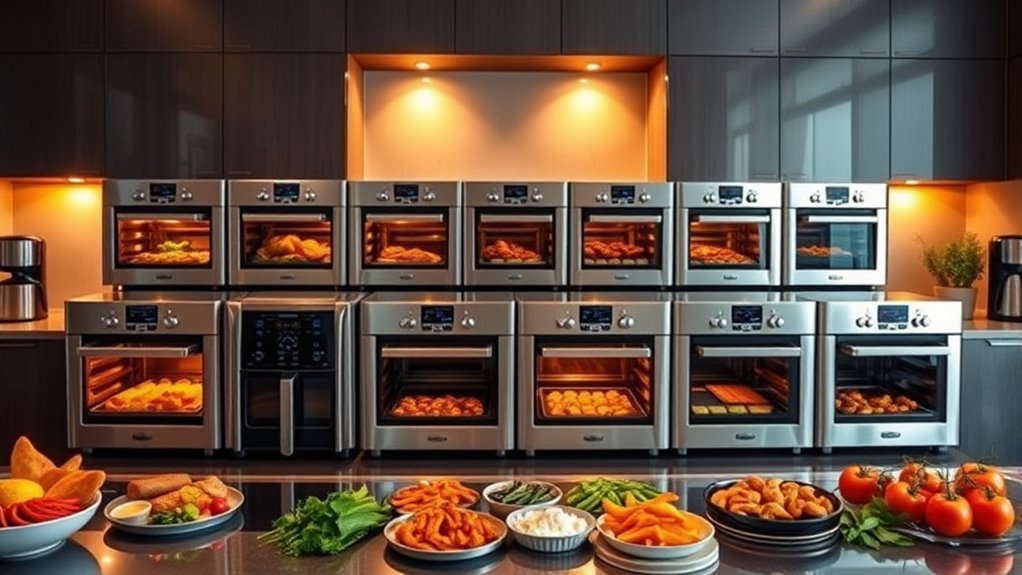 top steam air fryers