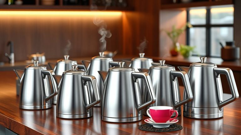 top steel electric kettles