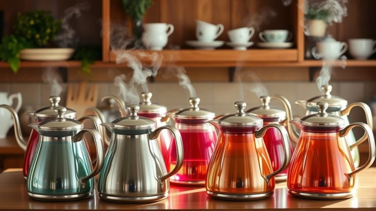 top stovetop glass kettles