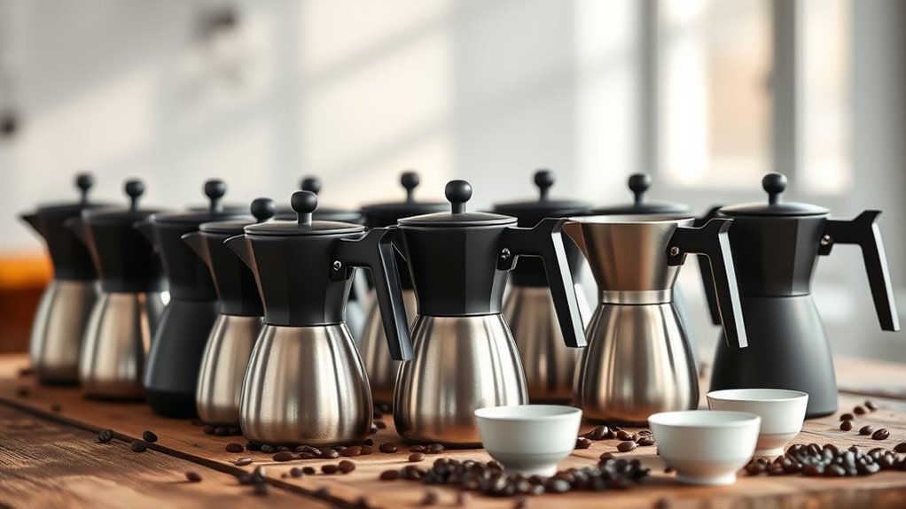 top stovetop pour over kettles