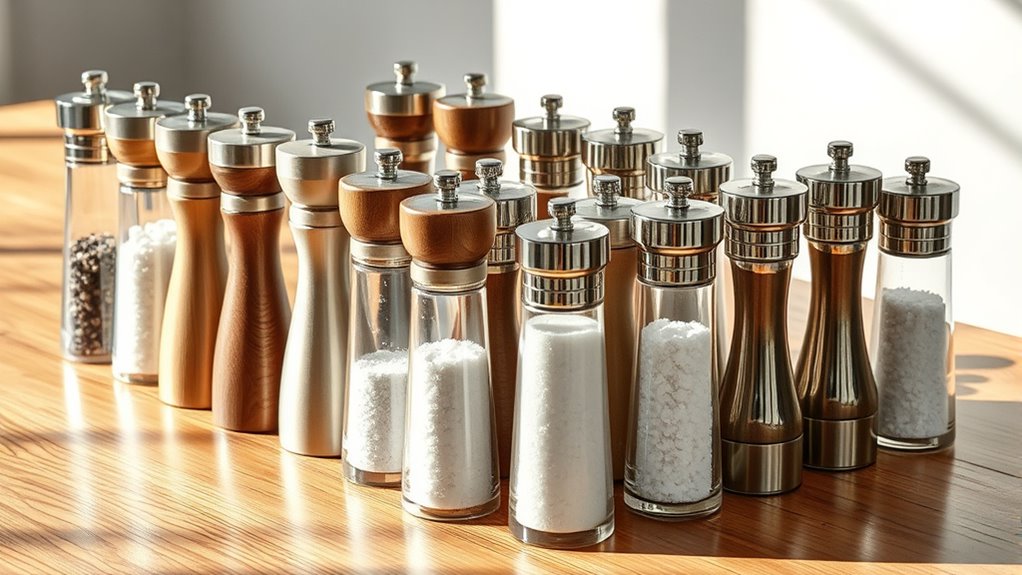 top stylish salt grinders