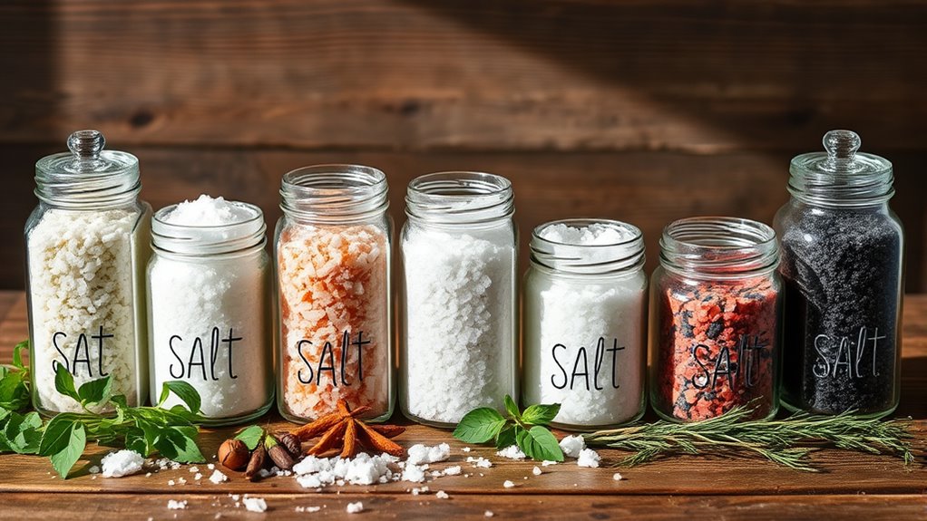 top table salts selection