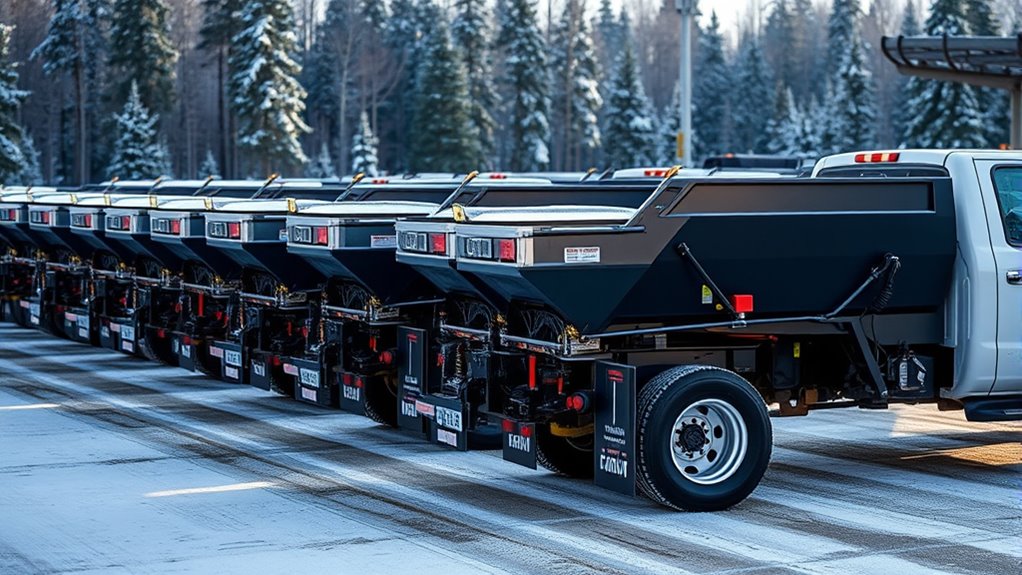 top tailgate salt spreaders