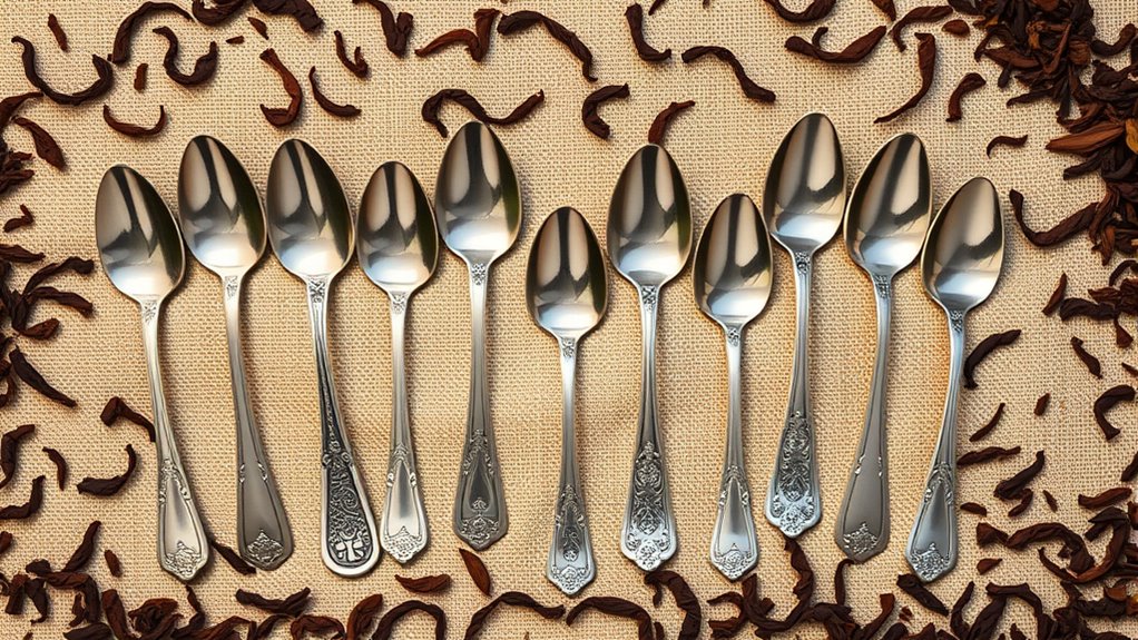 top tea spoons selection