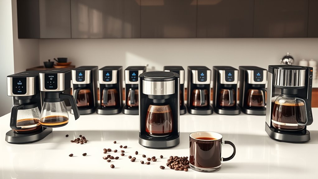 top timed coffee machines