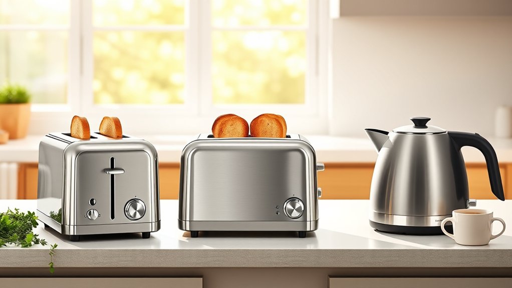 top toaster kettle combos