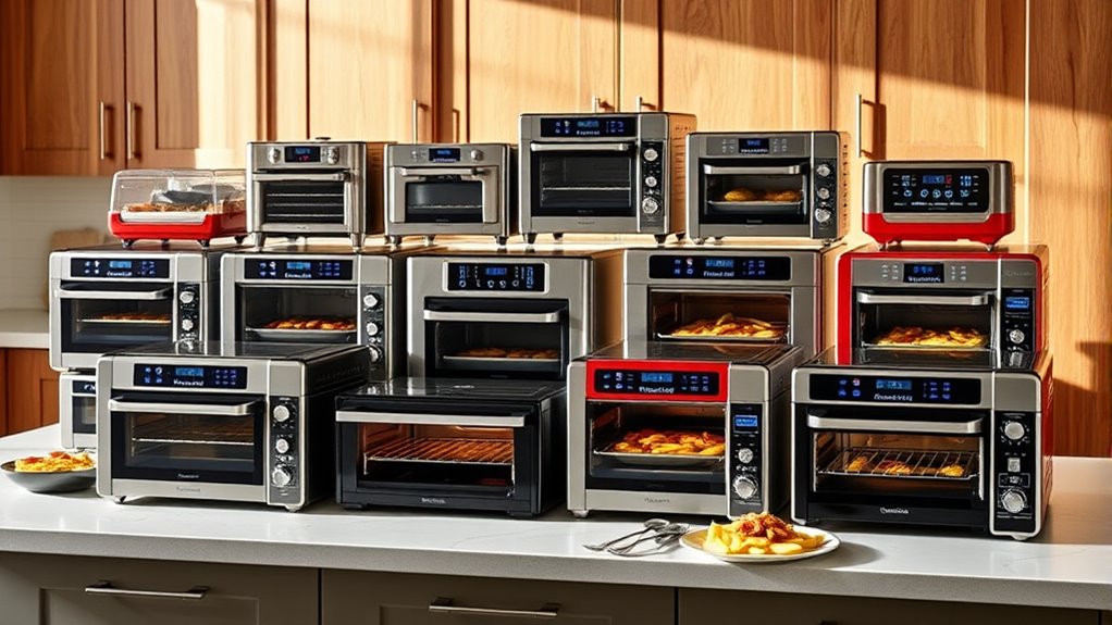 top toaster oven air fryers