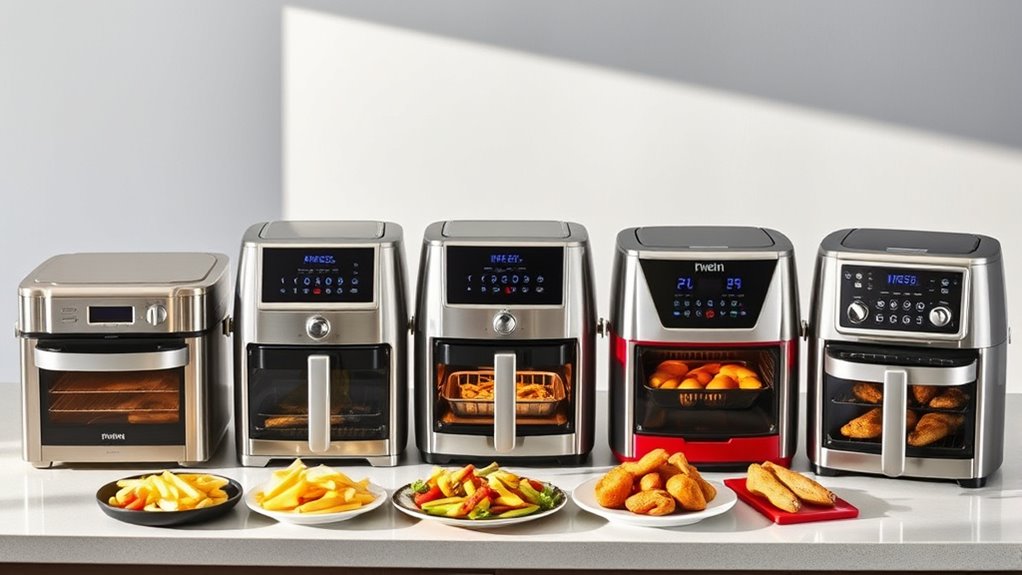 top toaster oven air fryers