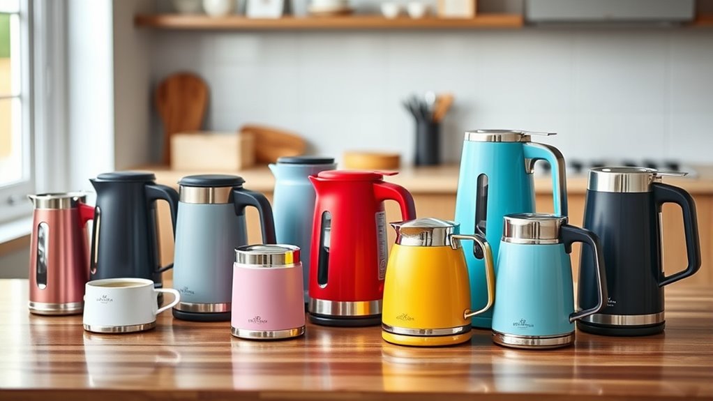 top travel electric kettles