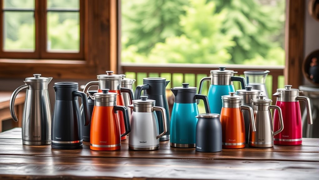 top travel water kettles