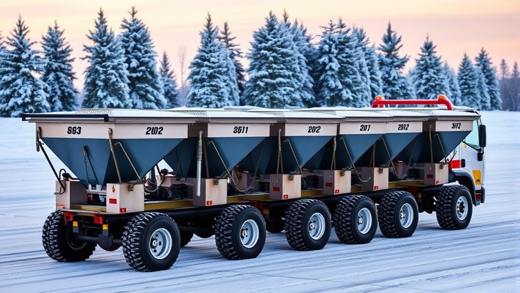 top truck salt spreaders