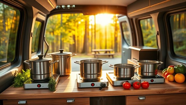 top van cooking stoves