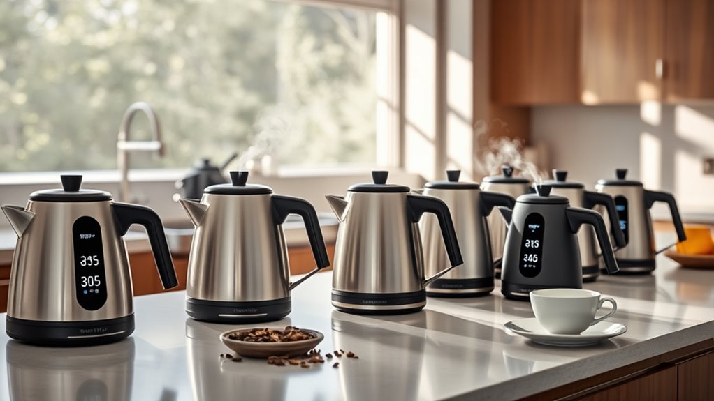 top variable temperature kettles