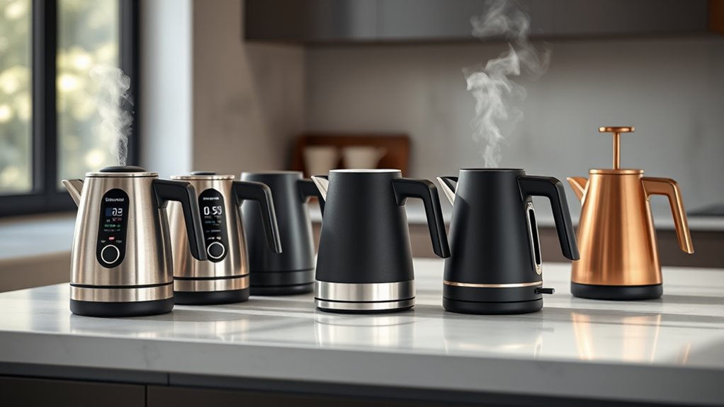 top variable temperature kettles
