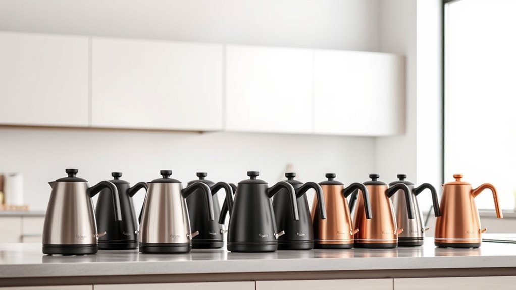 top variable temperature kettles