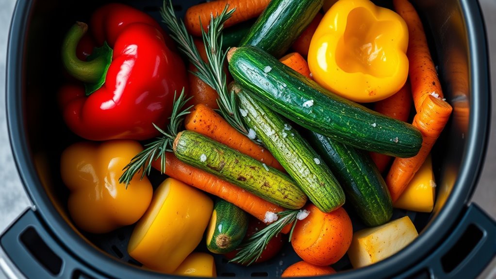top vegetables for air frying