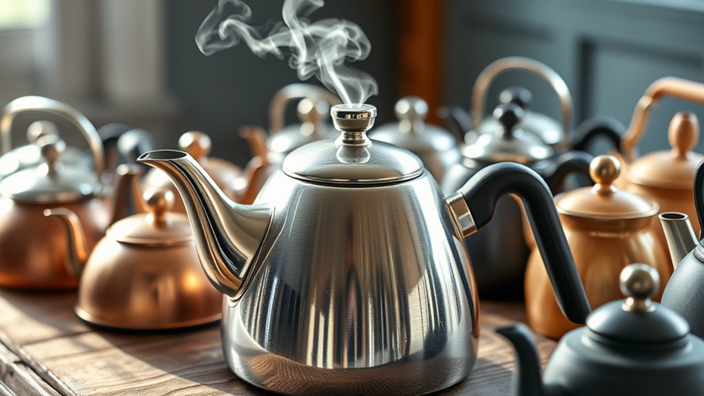 top whistling tea kettles