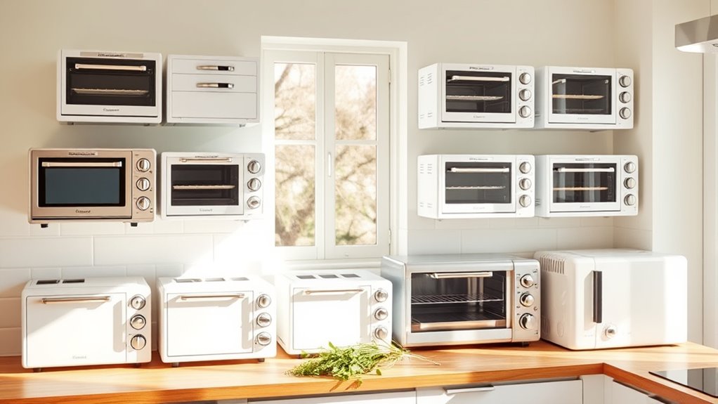 top white toaster ovens