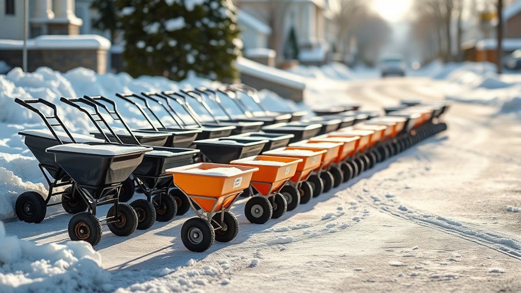 top winter salt spreaders