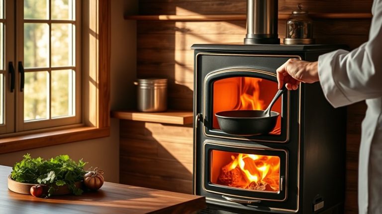 top wood burning stoves