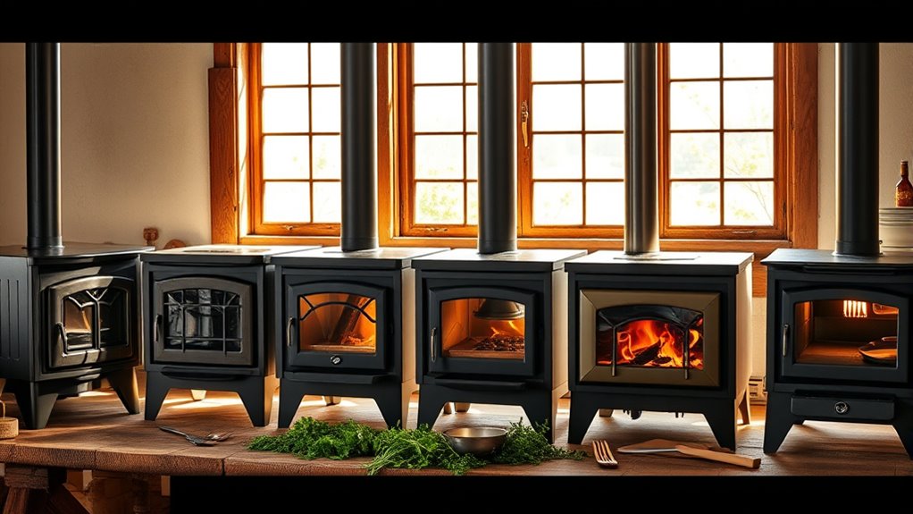 top wood cook stoves
