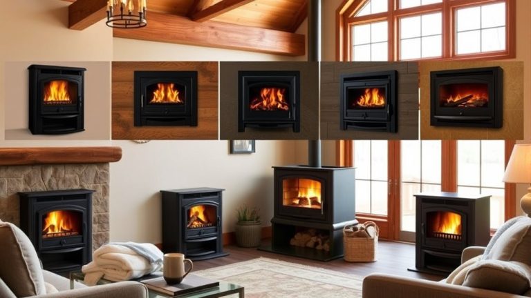 top wood stove insert options