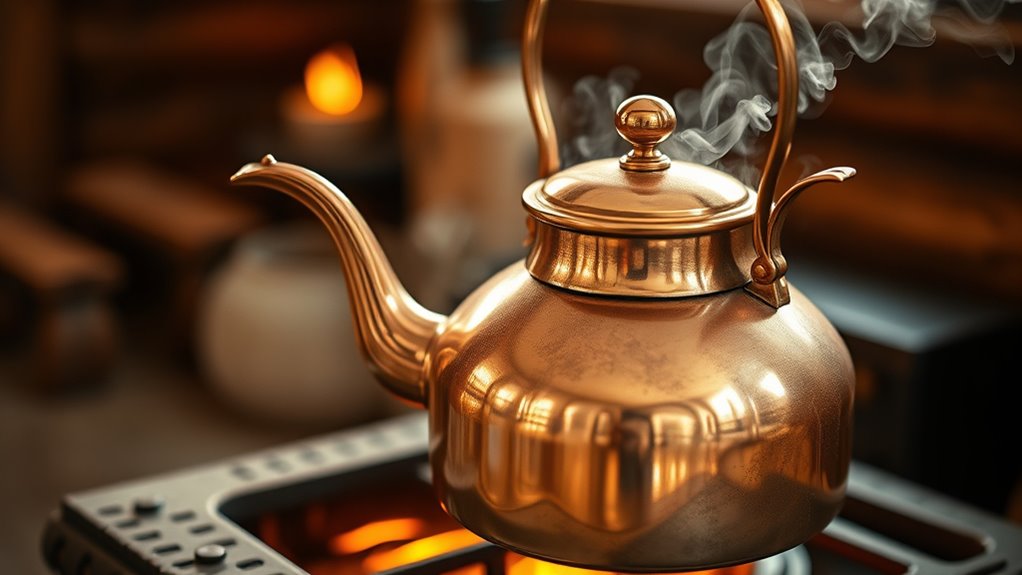 top wood stove kettles