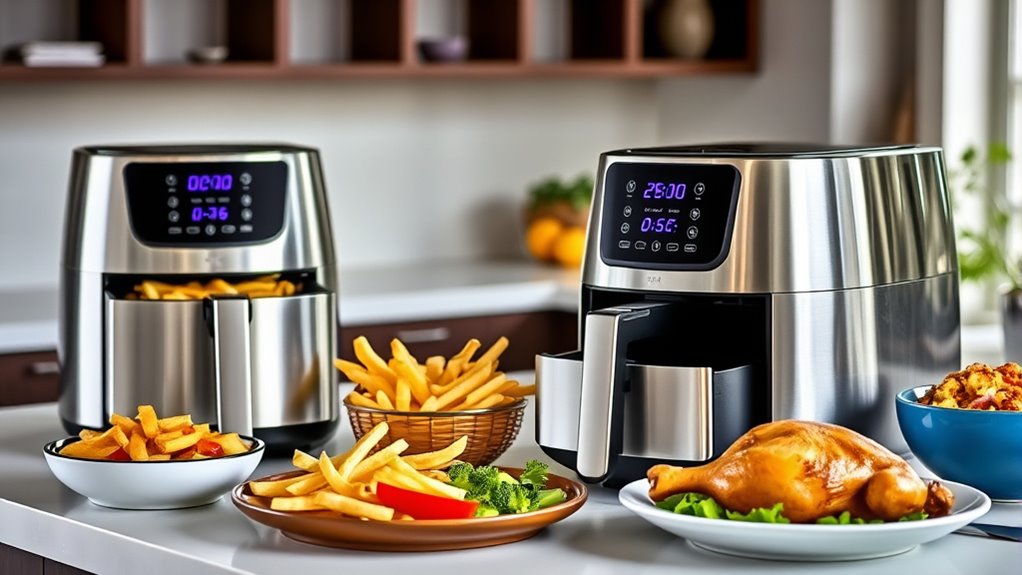 versatile air fryers selection