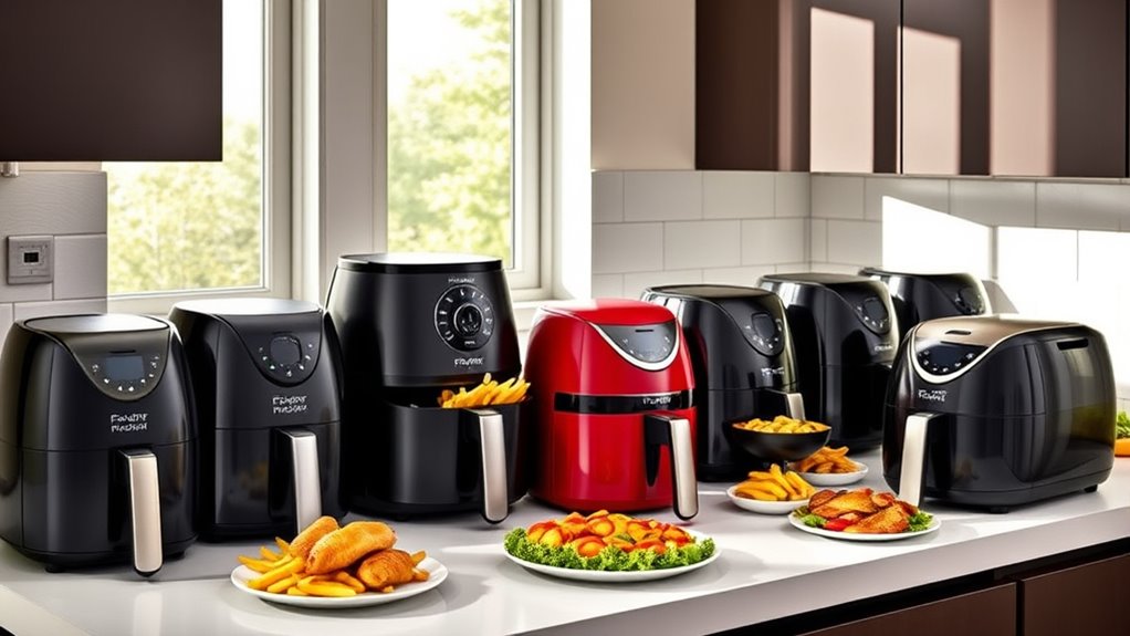 versatile multi function air fryers