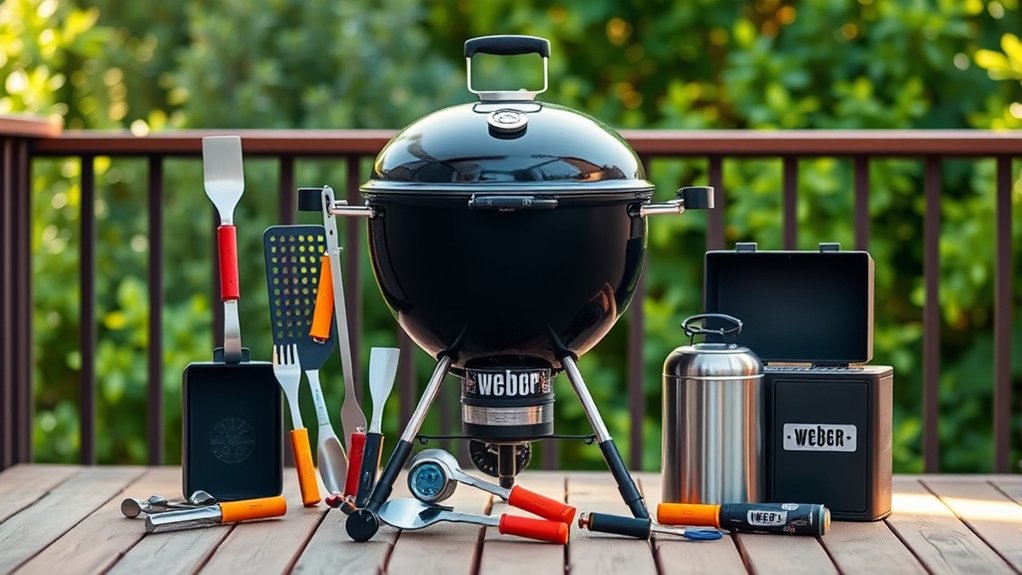 weber kettle grill upgrades