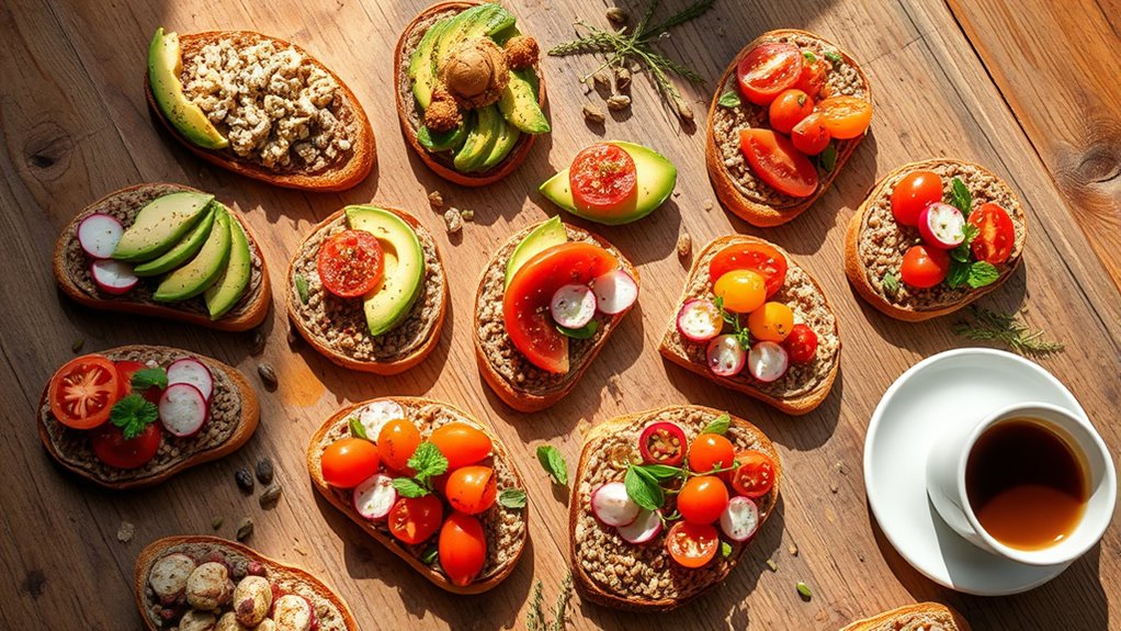 whole grain toast varieties