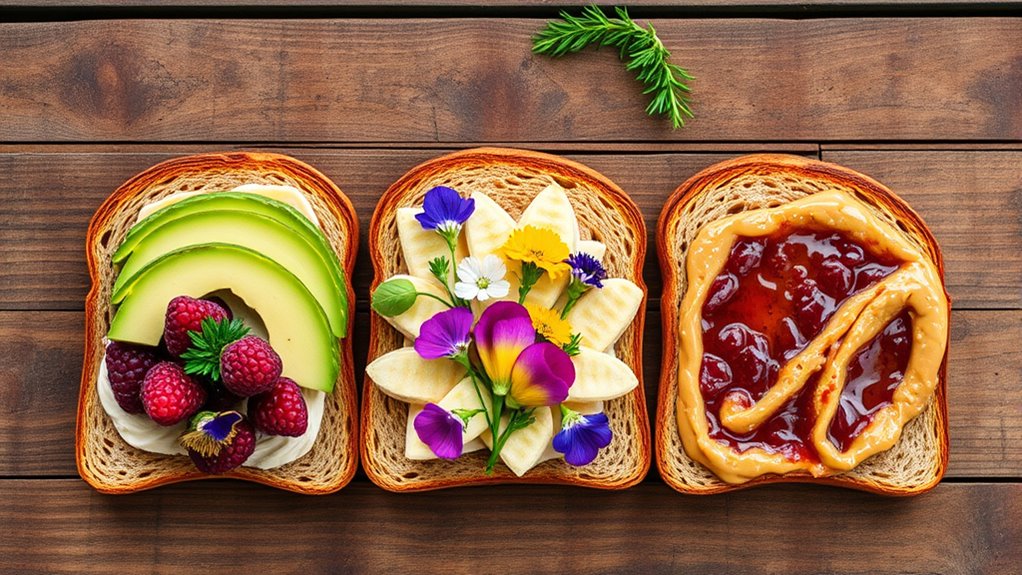 whole wheat toast delights