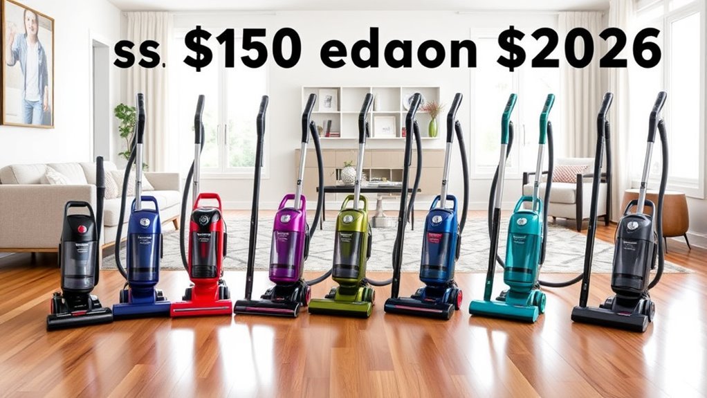 affordable deep cleaning canister vacuums