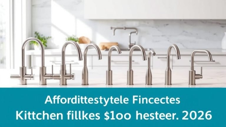 affordable kitchen faucet options