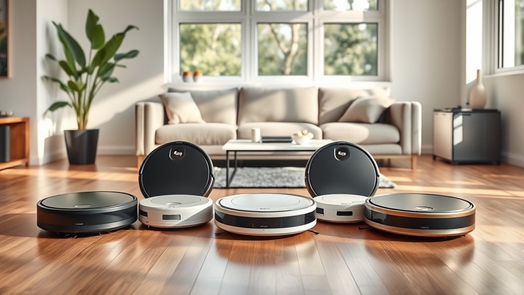 affordable self emptying robot vacuums