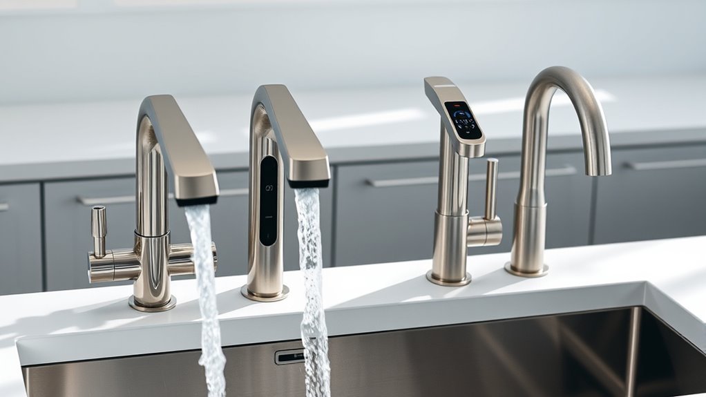 automatic kitchen faucet upgrades