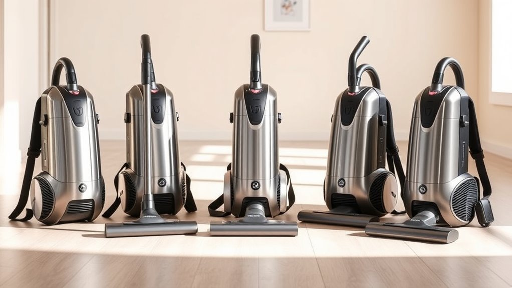 bagless backpack vacuum reviews