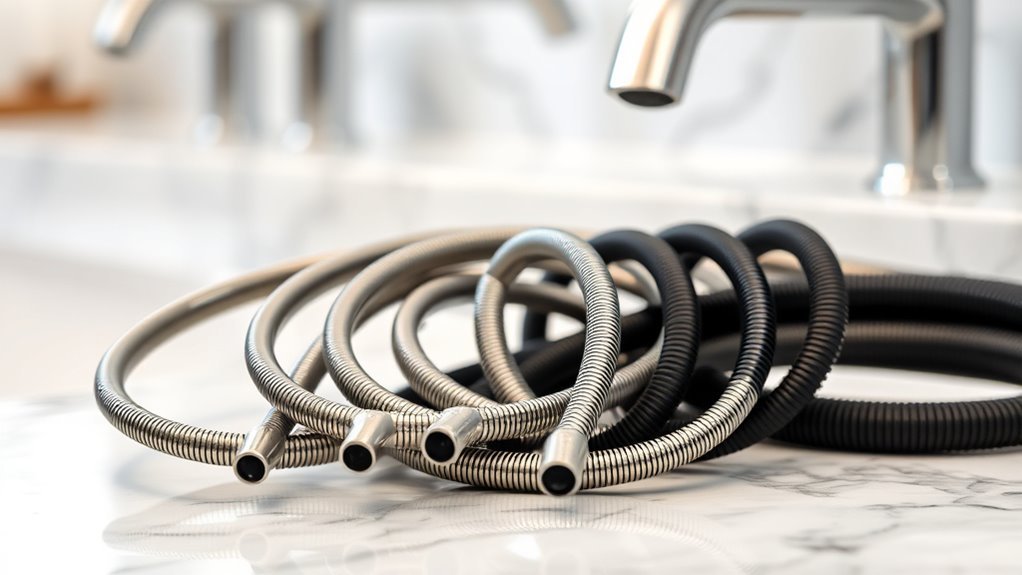 bathroom faucet hose upgrades