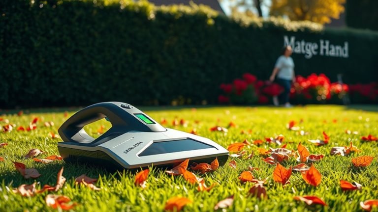 battery powered lawn vacuums