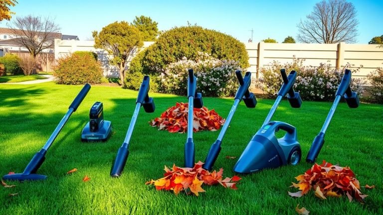 battery powered leaf vacuum mulchers