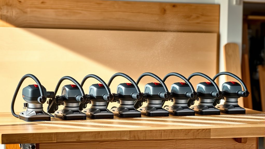 belt sanders with vacuums