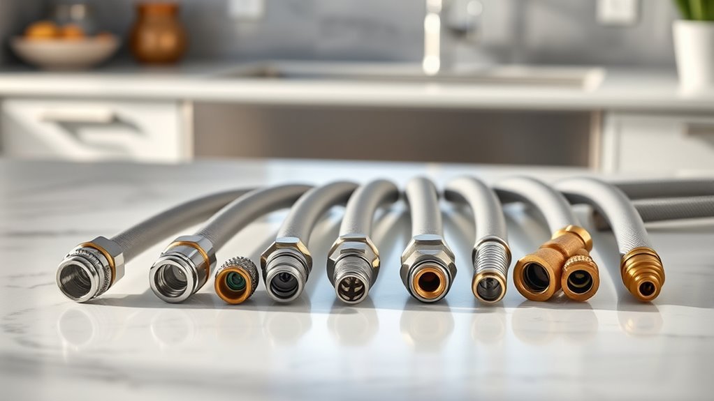 best kitchen faucet supply lines