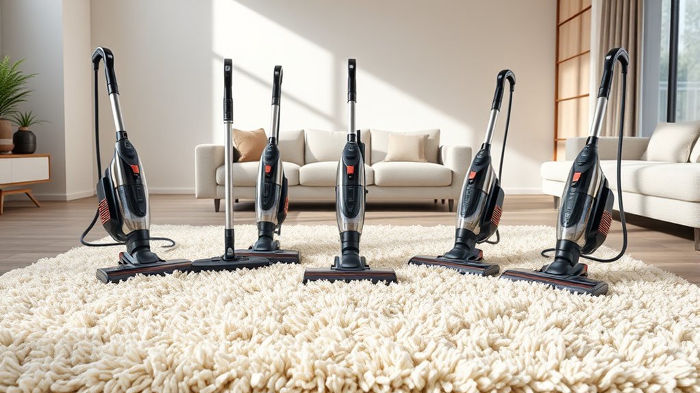 best shag rug vacuums